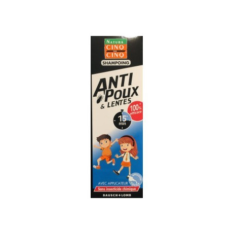 CINQ SUR CINQ Shampooing anti-poux et lentes 100ml