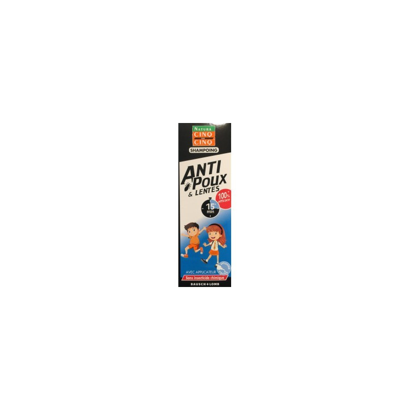 CINQ SUR CINQ Shampooing anti-poux et lentes 100ml CINQ SUR CINQ Shampooing anti-poux et lentes 100ml