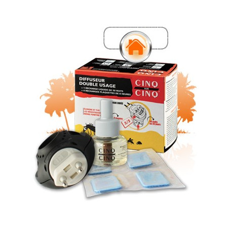 CINQ SUR CINQ Diffuseur double usage