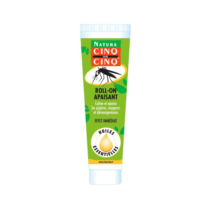 CINQ SUR CINQ Roll'on apaisant 3 en 1 7ml CINQ SUR CINQ Roll'on apaisant 3 en 1 7ml