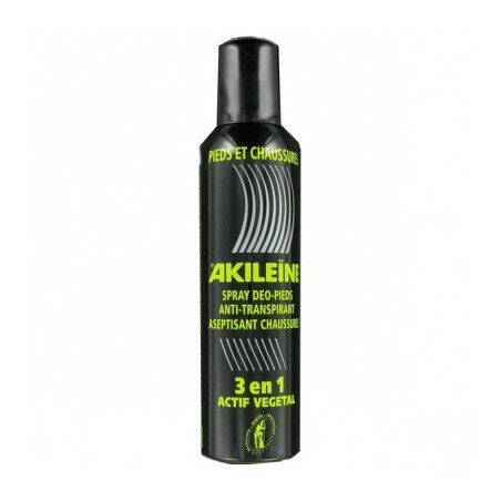 AKILEINE Spray déo-pieds anti-transpirant 3en1 150ml