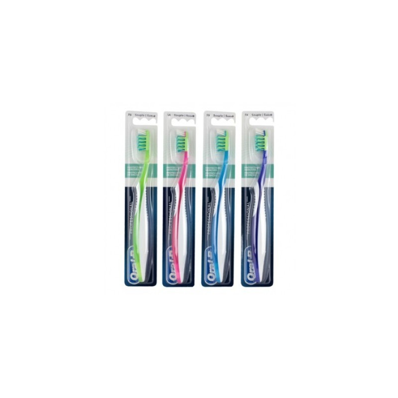 ORAL B brosse à dents manuelle protection gencives ORAL B brosse à dents manuelle protection gencives
