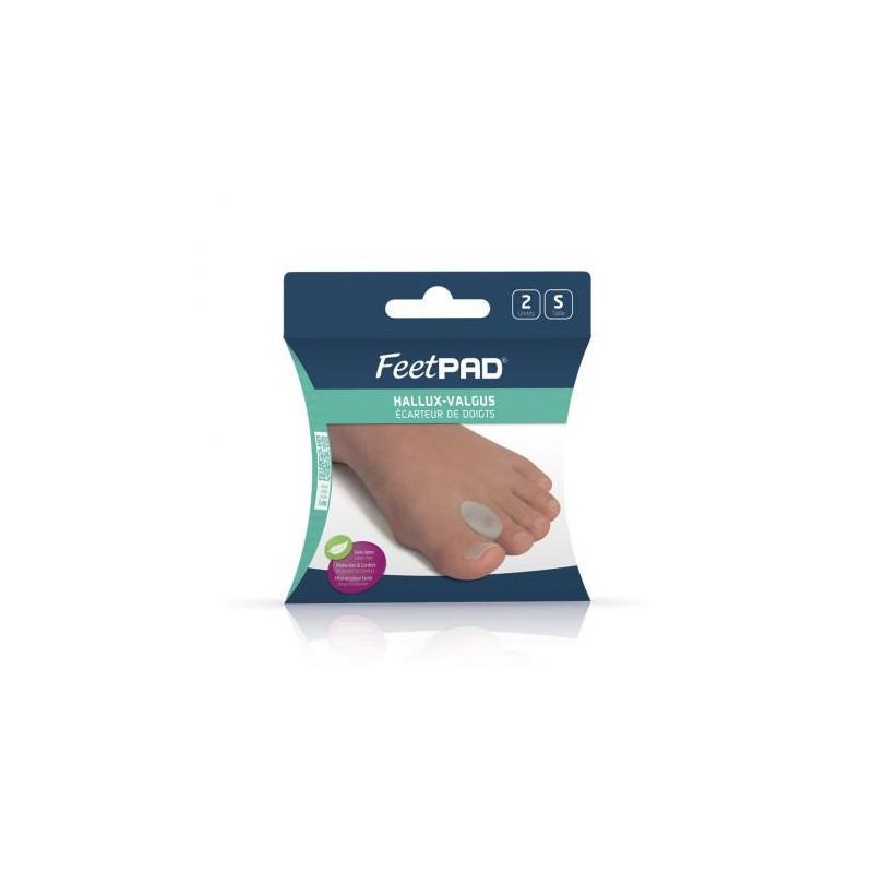 FEET PAD Hallux valgus écarteur de doigts x2
