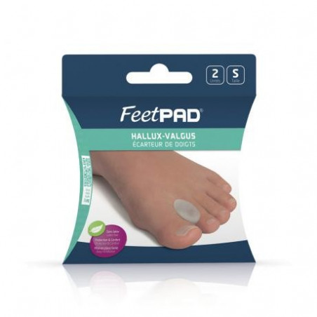 FEET PAD Hallux valgus écarteur de doigts x2