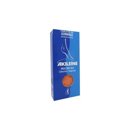 AKILEINE Ligne bleue poncette de gommage