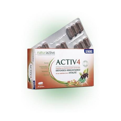 NATURACTIVE Activ 4 séniors x28 gélules