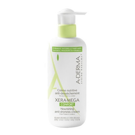 A-DERMA Xera-mega confort crème nutritive anti-dessèchement 400ml