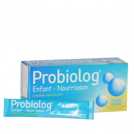 PROBIOLOG Enfant - Nourrisson x10 sticks