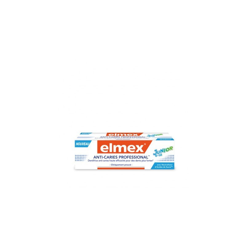 ELMEX Dentifrice anti-caries professional junior 6-12 75ml