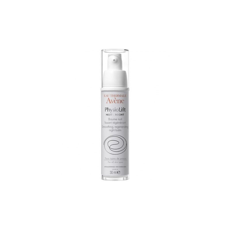 AVENE Physiolift nuit baume nuit lissant régénérant 30ml AVENE Physiolift nuit baume nuit lissant régénérant 30ml