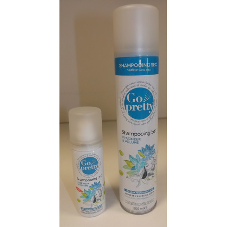 GO PRETTY Shampooing sec fraîcheur et volume