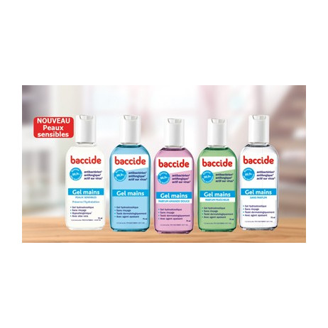 BACCIDE Gel mains antibactérien