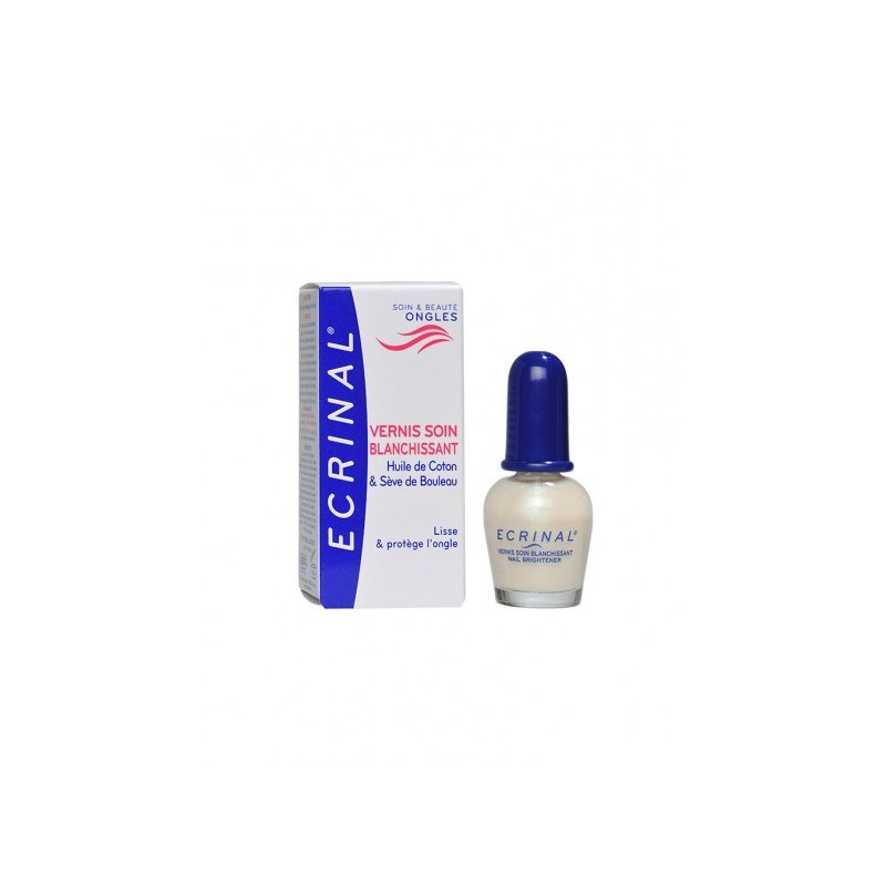ECRINAL Vernis soin blanchissant 10ml ECRINAL Vernis soin blanchissant 10ml