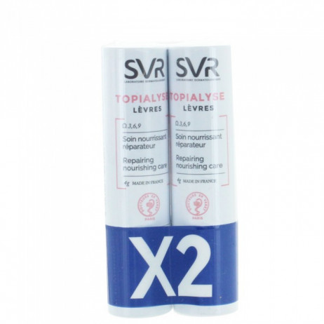 SVR Topialyse lèvres stick 4g x2