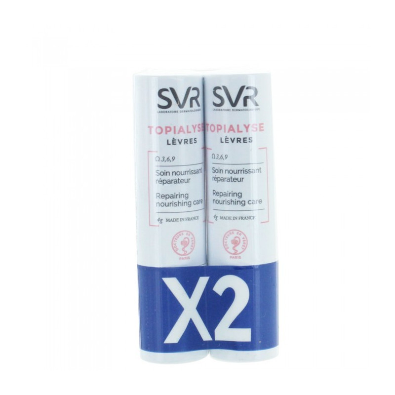 SVR Topialyse lèvres stick 4g x2