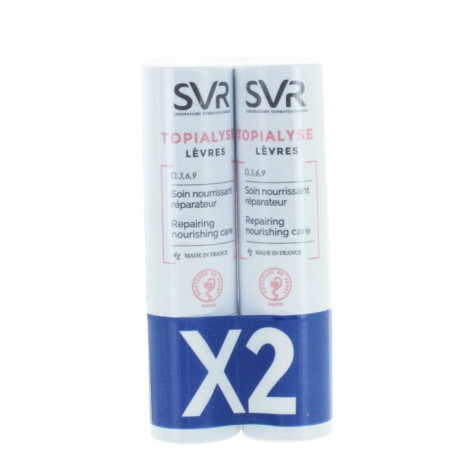 SVR Topialyse lèvres stick 4g x2