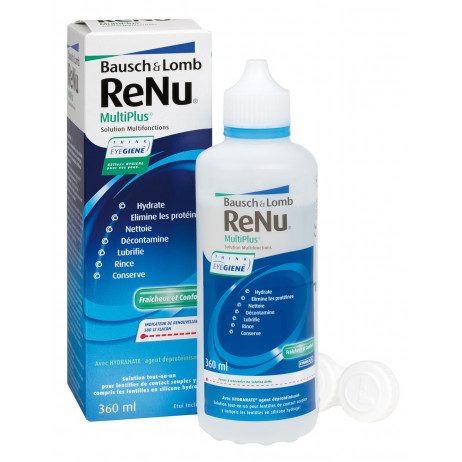 RENU Multiplus nettoyant lentilles 