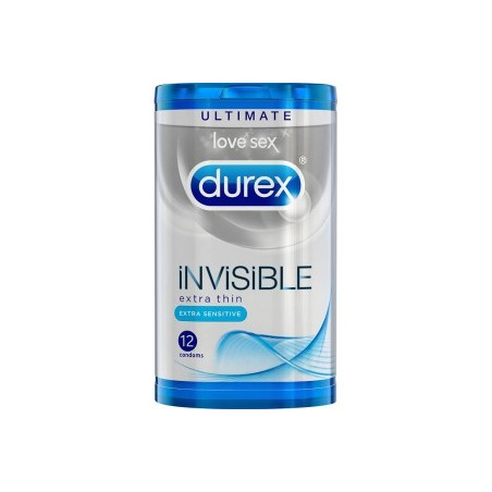 DUREX Invisible préservatifs extra fin x10