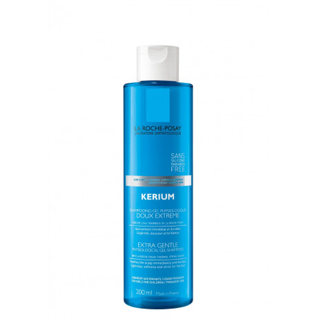 LA ROCHE-POSAY kerium doux shampooing gel 400ml