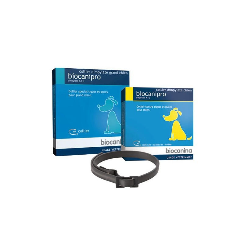 BIOCANINA Biocanipro collier dimpylate grand chien BIOCANINA Biocanipro collier dimpylate grand chien