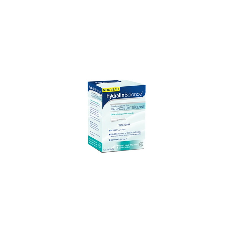 HYDRALIN Balance gel vaginal x7 dosettes 5ml HYDRALIN Balance gel vaginal x7 dosettes 5ml