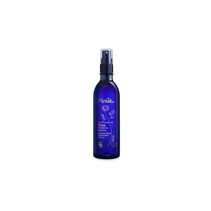 MELVITA Eau florale Rose ancienne 200ml MELVITA Eau florale Rose ancienne 200ml