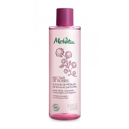 MELVITA Nectar de roses douche de pétales 250ml