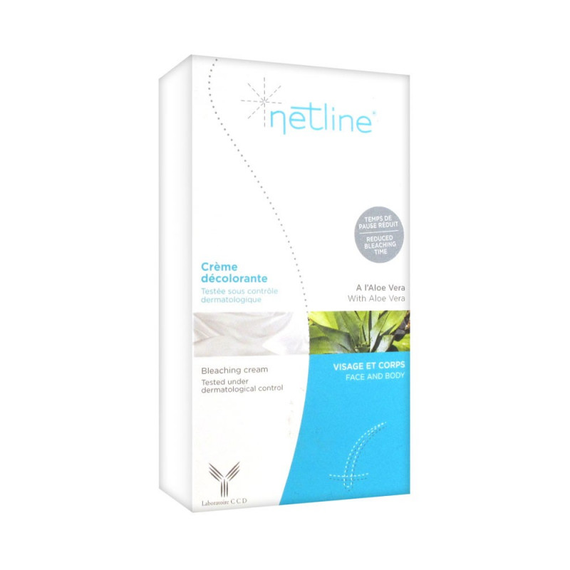 NETLINE Crème décolorante visage et corps NETLINE Crème décolorante visage et corps