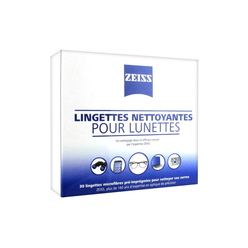 ZEISS Lingettes nettoyantes pour lunettes x30