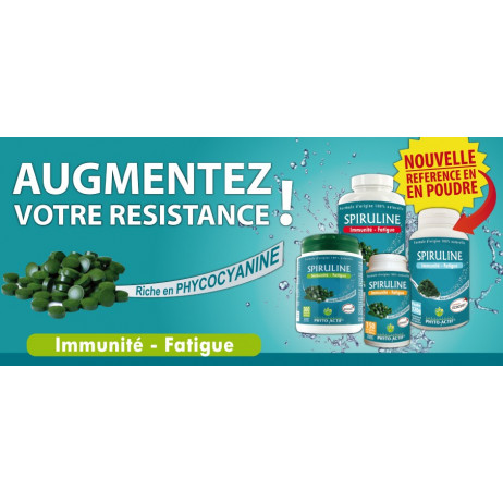 SPIRULINE Immunité / Fatigue 