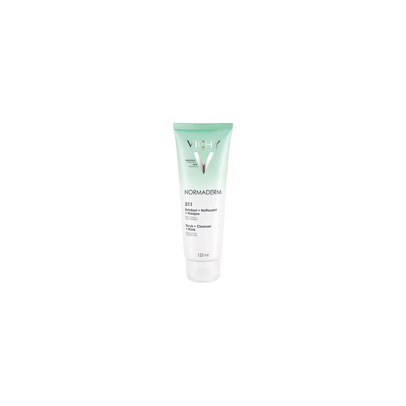 VICHY normaderm nettoyant 3 en 1 125ml VICHY normaderm nettoyant 3 en 1 125ml