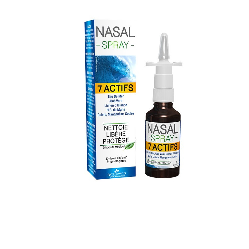 LES 3 CHENES Nasal spray 7 actifs 50ml LES 3 CHENES Nasal spray 7 actifs 50ml