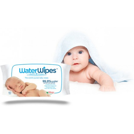 WATERWIPES Lingettes bébé x60