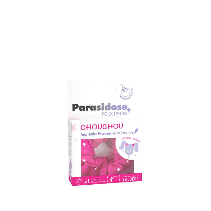 PARASIDOSE Chouchou aux huiles essentielles de lavande