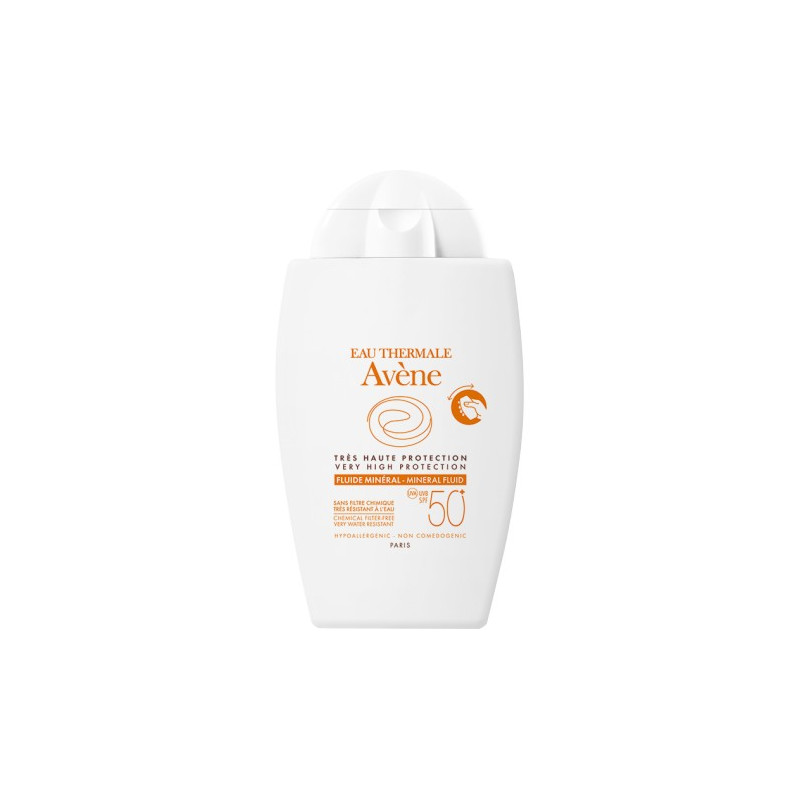 AVENE Très haute protection fluide minéral SPF50+ 40ml