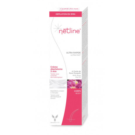 NETLINE Crème dépilatoire 3 minutes 150ml