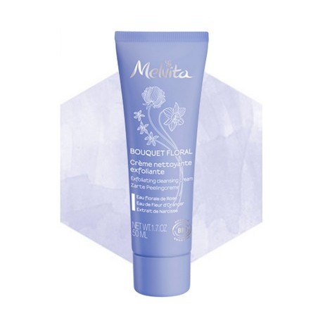 MELVITA Bouquet floral crème nettoyante exfoliante 50ml