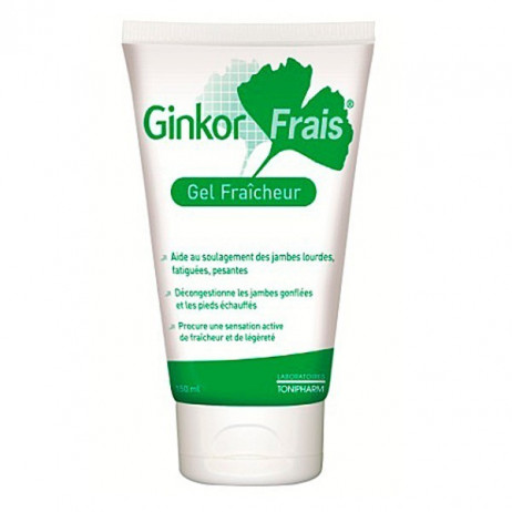 GINKOR Frais gel fraîcheur pour les jambes 150ml