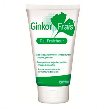 GINKOR Frais gel fraîcheur pour les jambes 150ml