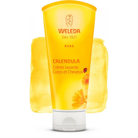 WELEDA Bébé crème lavante corps et cheveux au calendula 200ml