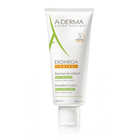 A-DERMA Exomega control baume émollient 200ml