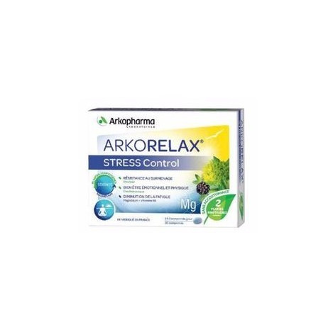 ARKOPHARMA Arkorelax stress control 30 comprimés