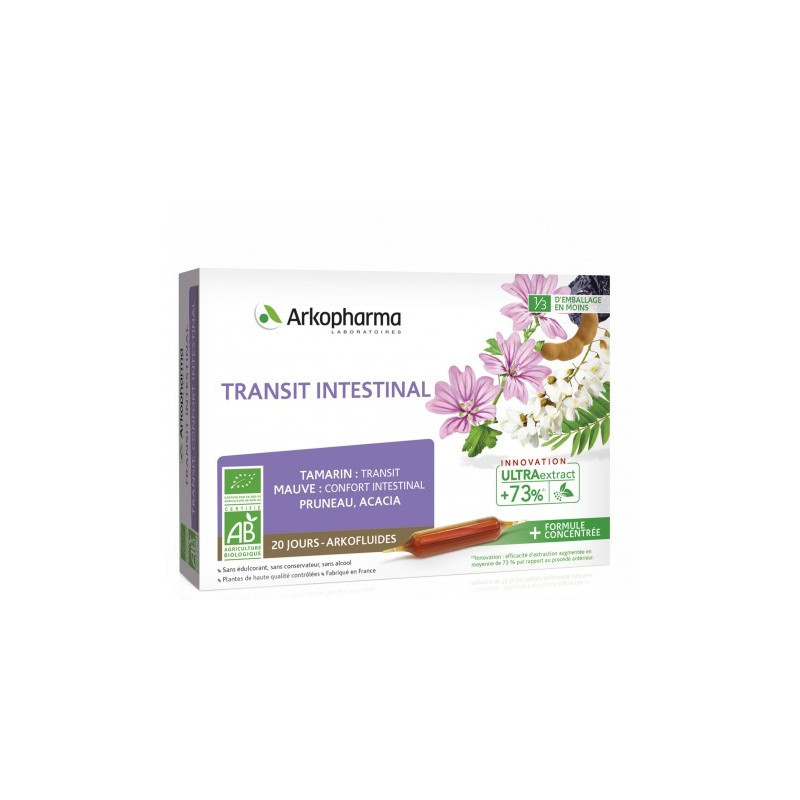ARKOPHARMA Transit intestinal ampoules 20X10ml ARKOPHARMA Transit intestinal ampoules 20X10ml