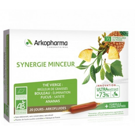 ARKOPHARMA Synergie minceur ampoules 20X10ml