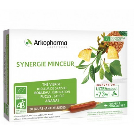 ARKOPHARMA Synergie minceur ampoules 20X10ml