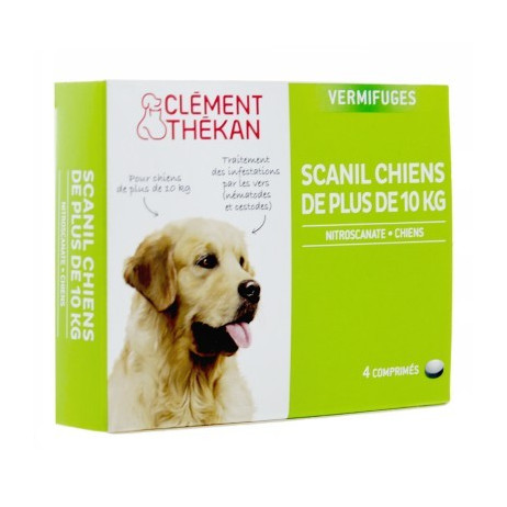 CLEMENT THEKAN Scanil vermifuge chien 