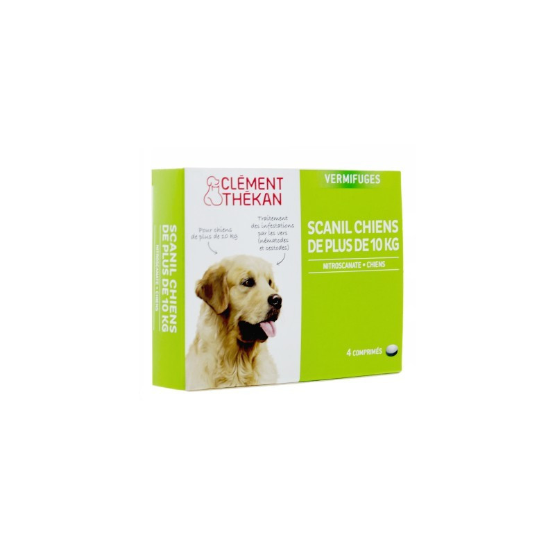 CLEMENT THEKAN Scanil vermifuge chien 