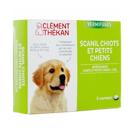 CLEMENT THEKAN Scanil vermifuge chien 