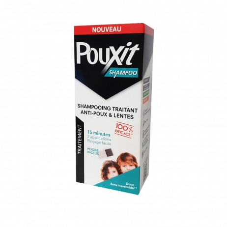 POUXIT Shampoo shampooing traitant anti-poux et lentes 200ml