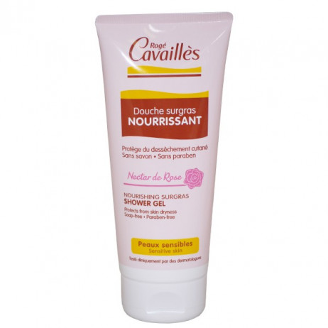 ROGE CAVAILLES Douche surgras nourrissant nectar de rose 200ml